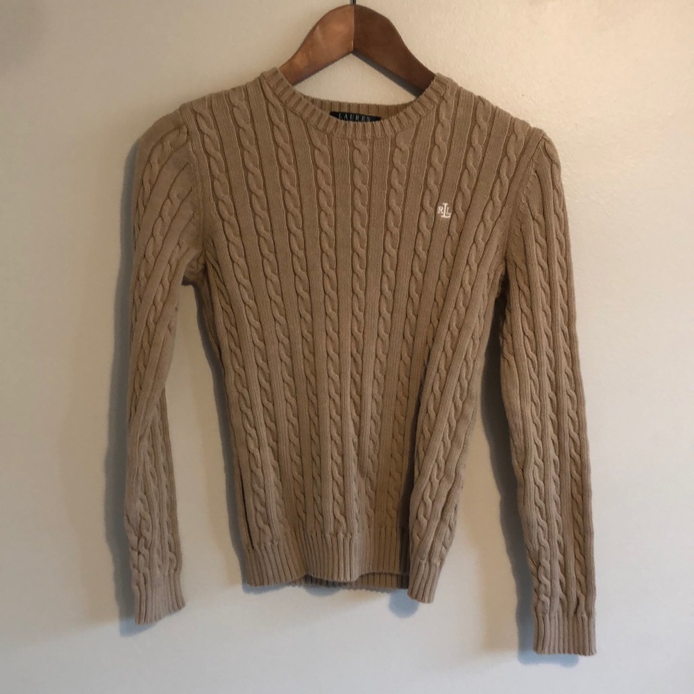 Ralph Lauren cable knit sweater